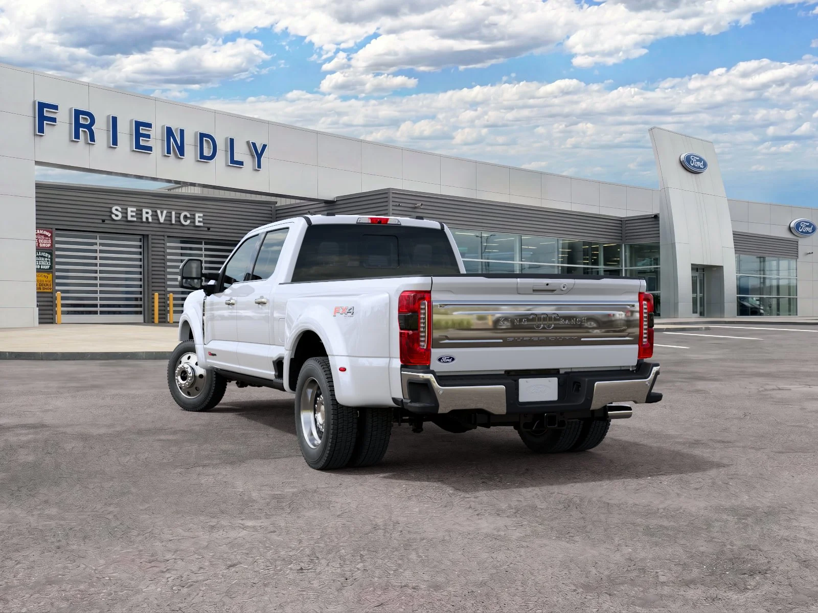 New 2027 Star White Metallic Tri-Coat Ford F-450® King Ranch® image 8