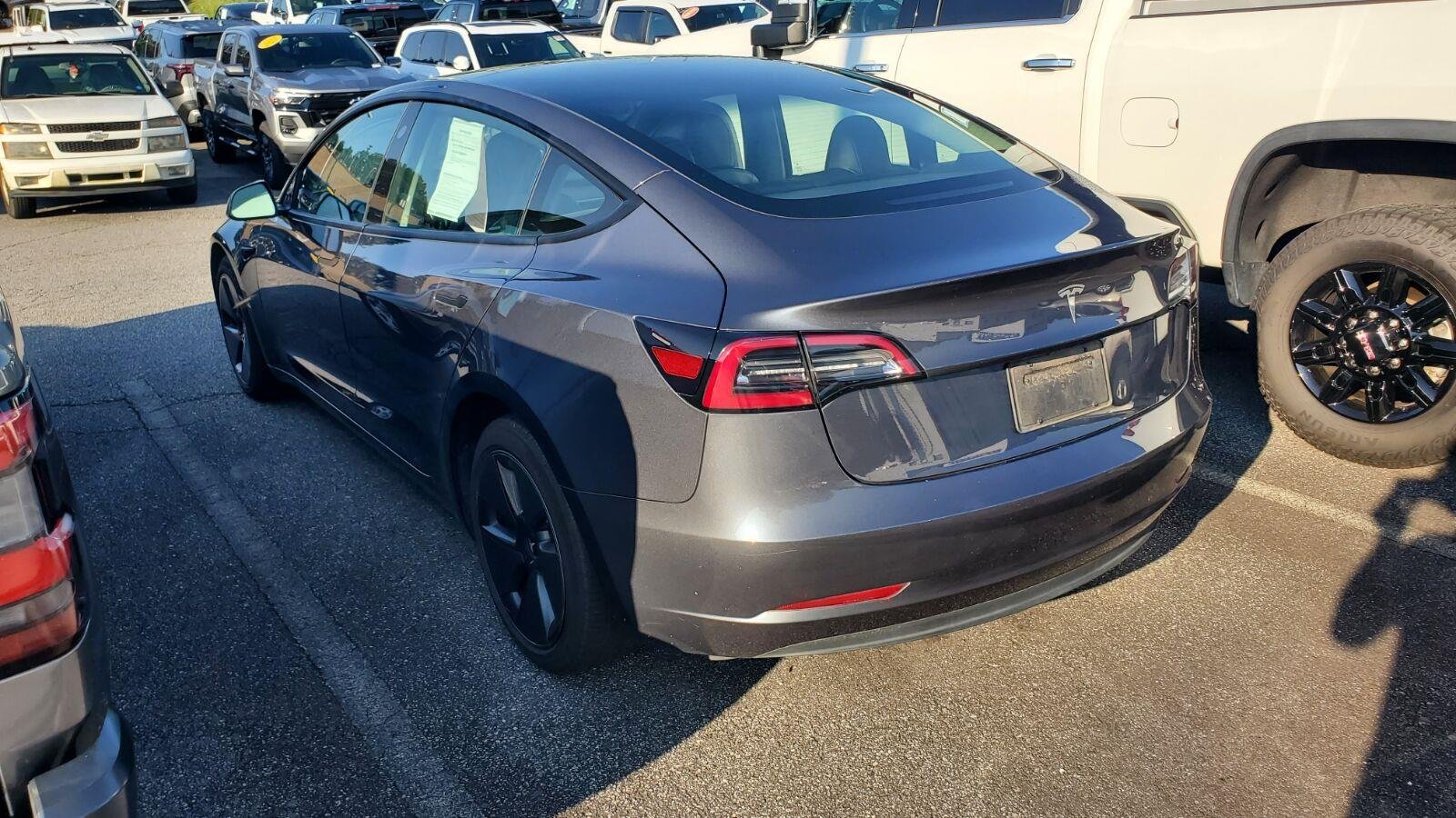 Used 2023 Midnight Silver Metallic Tesla RWD image 8