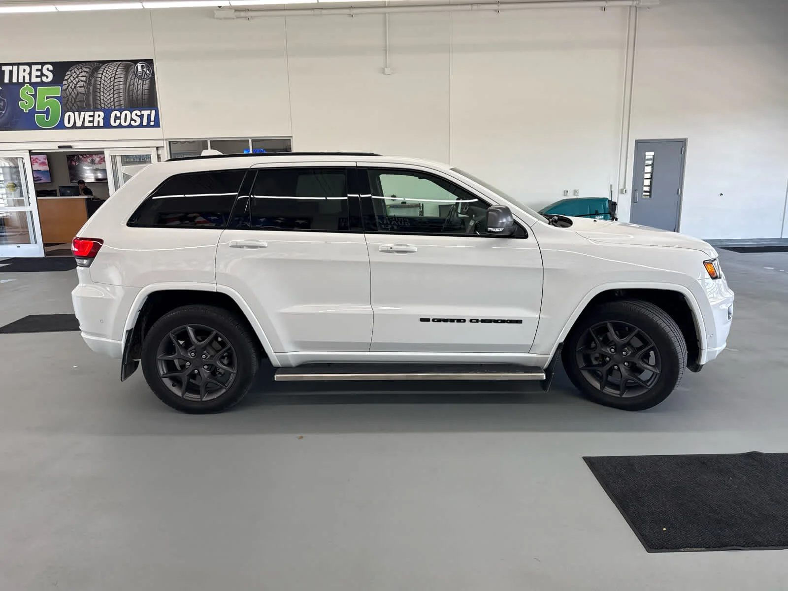 Used 2021 Bright White Clearcoat Jeep 80th Anniversary image 4
