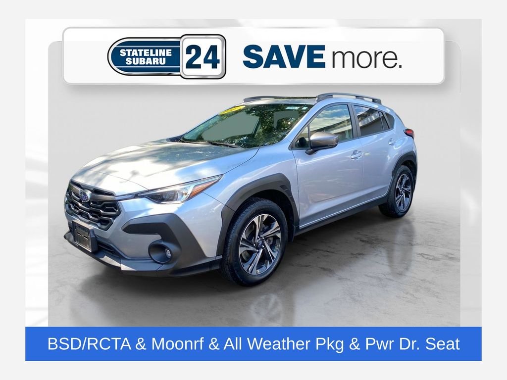 Used 2024 Silver Subaru Premium image 1