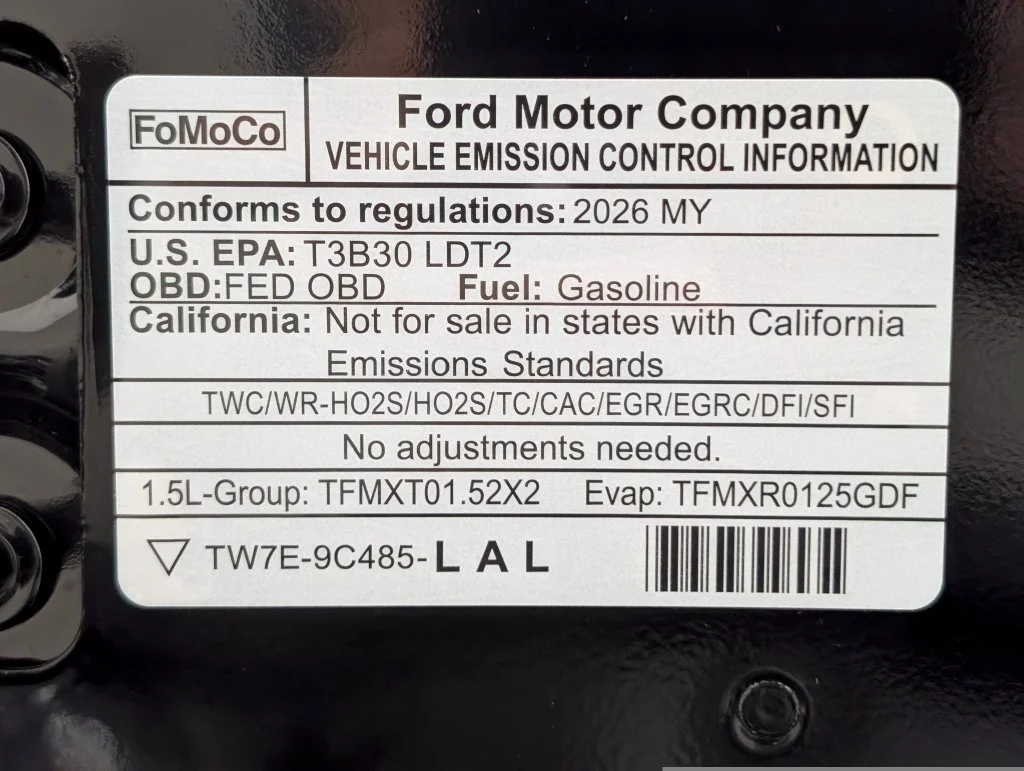 New 2026 Shadow Black Ford Big Bend® image 24