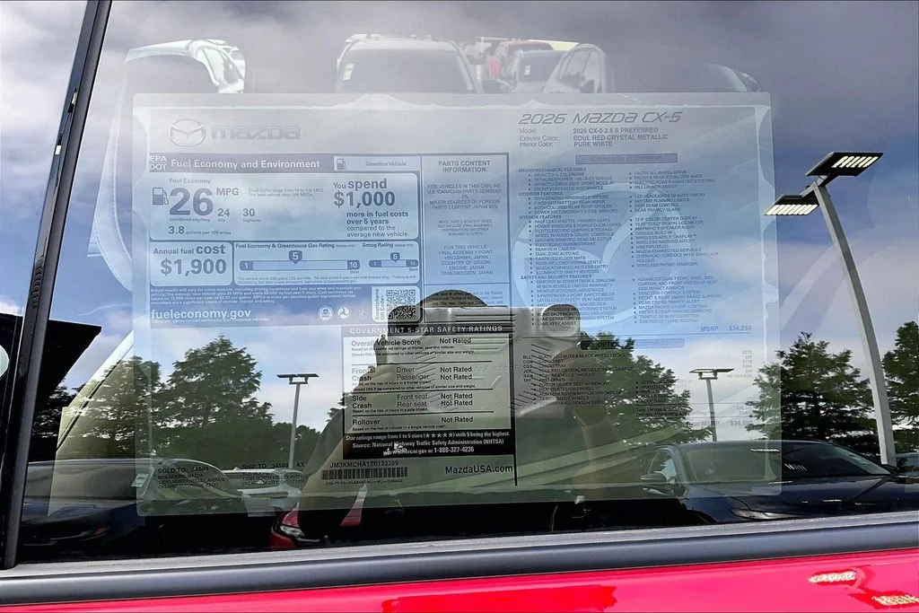 New 2026 Red Mazda 2.5 S Preferred image 13