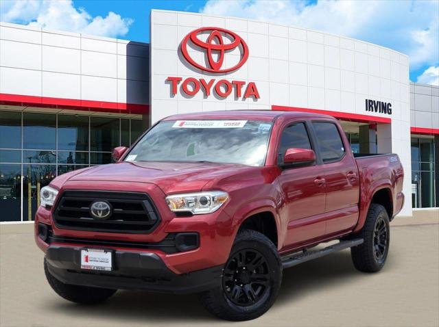 Certified Used 2021 BARCELONA RED MET. Toyota  image 1