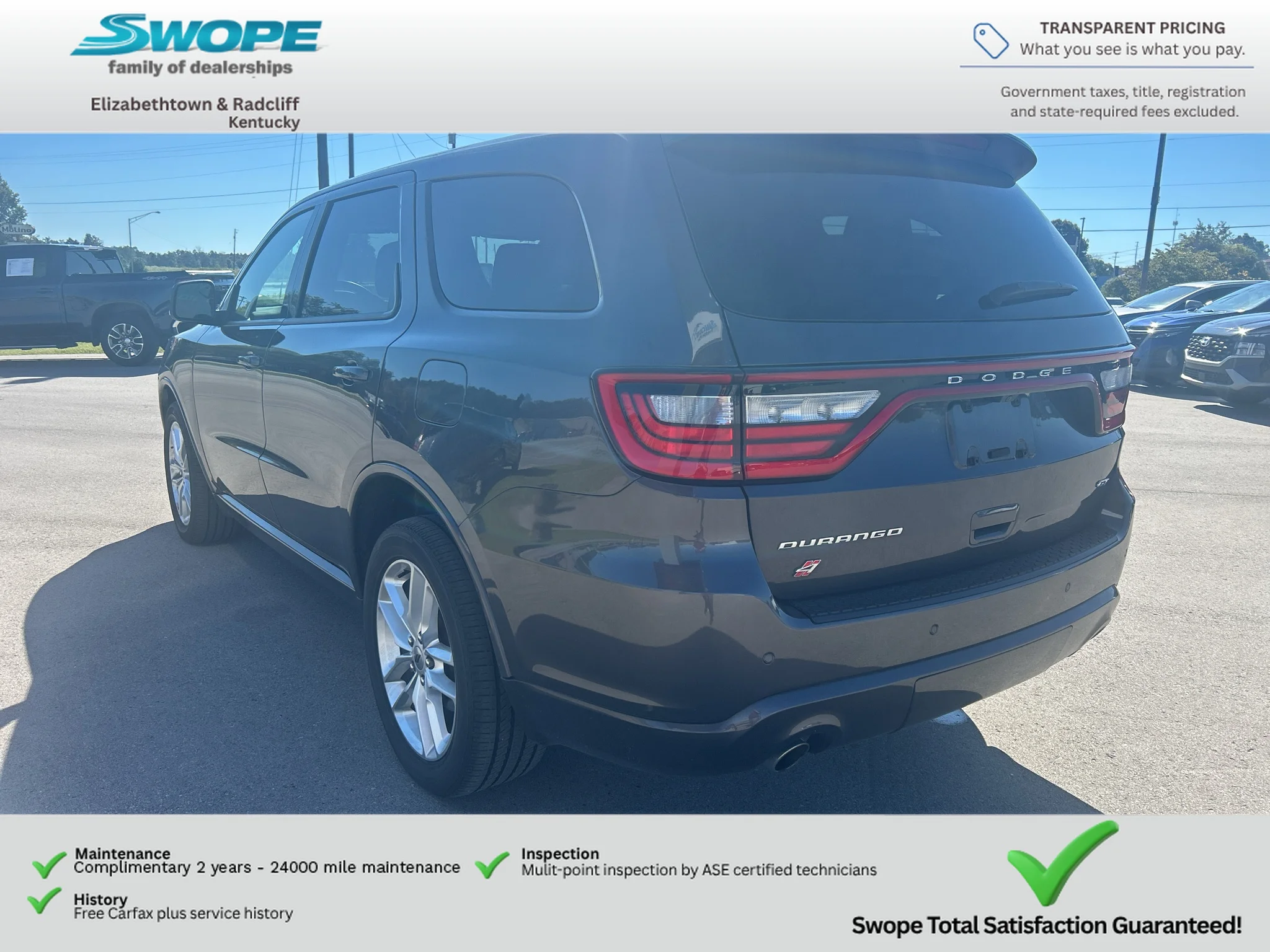 Used 2021 Granite Clearcoat Dodge GT Plus image 4