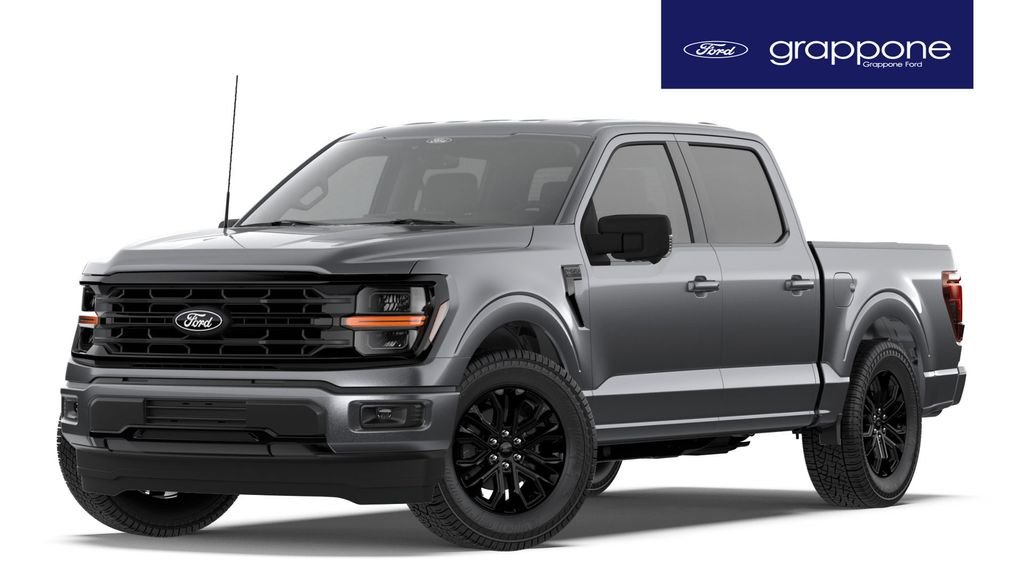 New 2026 Carbonized Gray Metallic Ford XLT image 1
