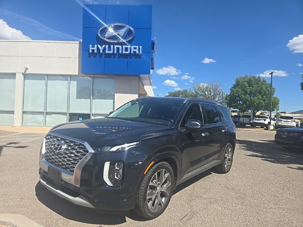 Used 2021 Blue Hyundai Limited image 1