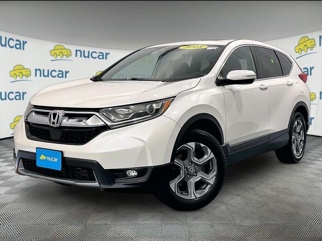 Used 2018 White Diamond Pearl Honda EX-L image 3