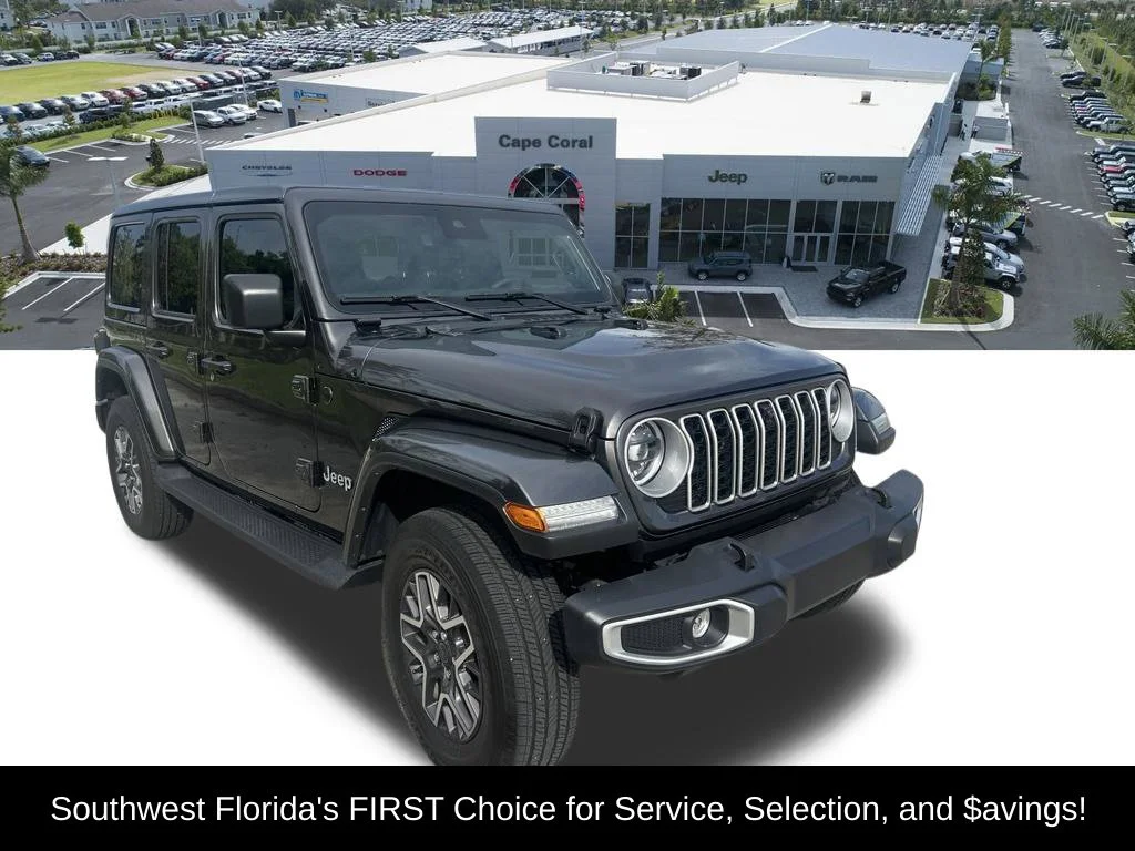 Certified Used 2025 Gray Jeep Sahara image 2