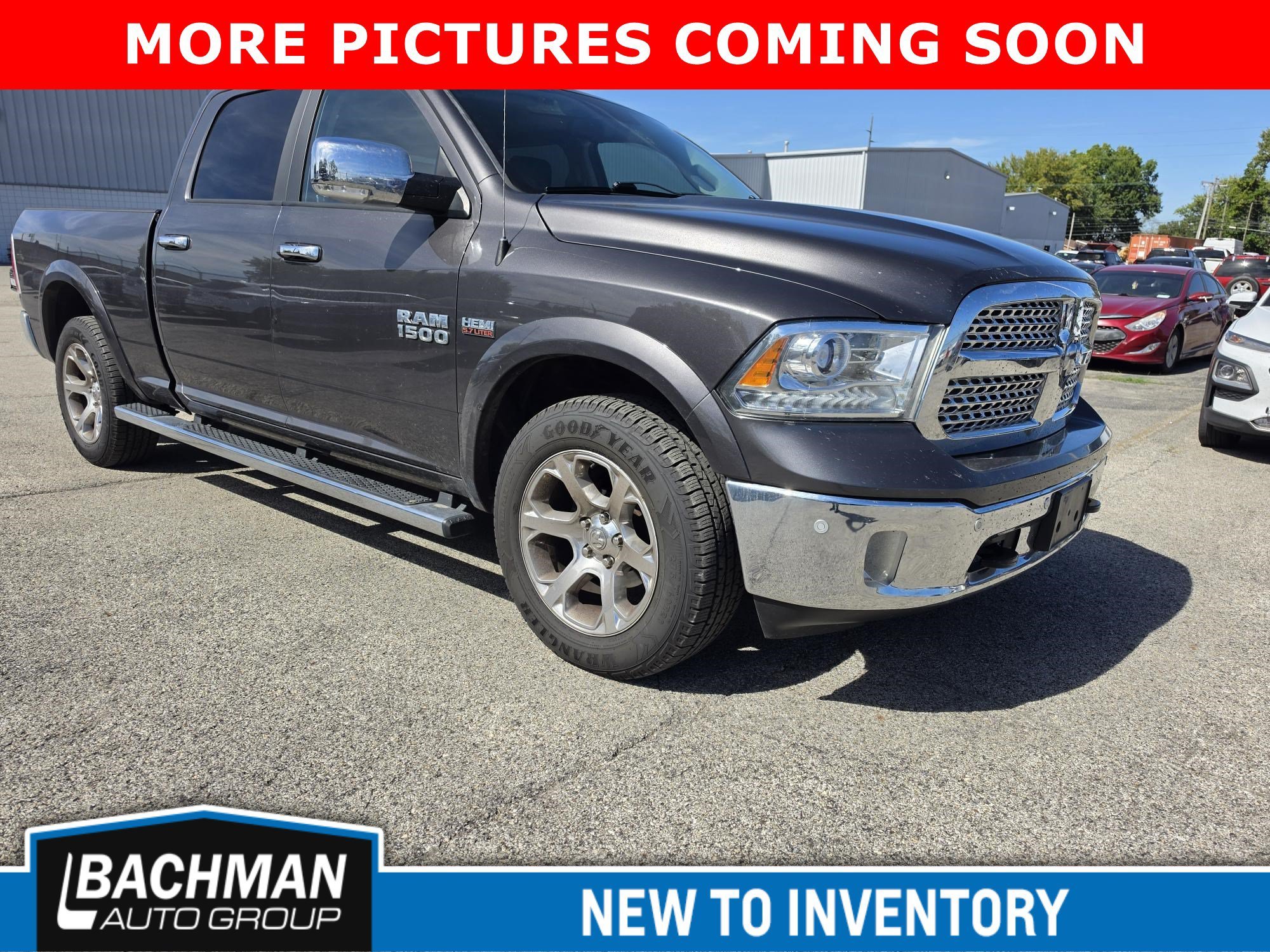 Used 2015 Granite Crystal Metallic Clearcoat Ram Laramie image 1