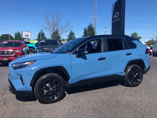 Used 2025 Blue Toyota XSE image 7