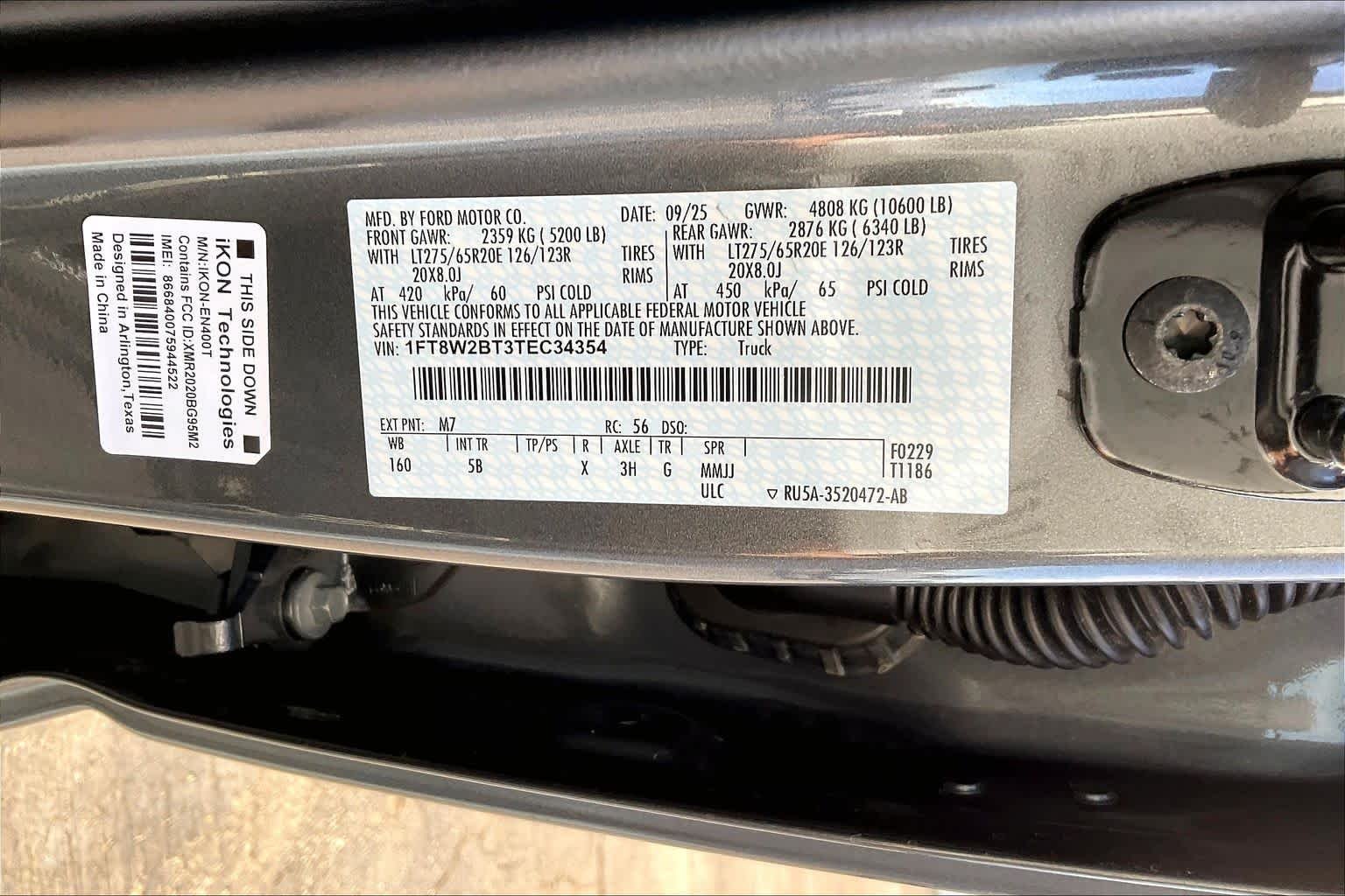New 2026 Carbonized Gray Metallic Ford F-250® Lariat® image 21