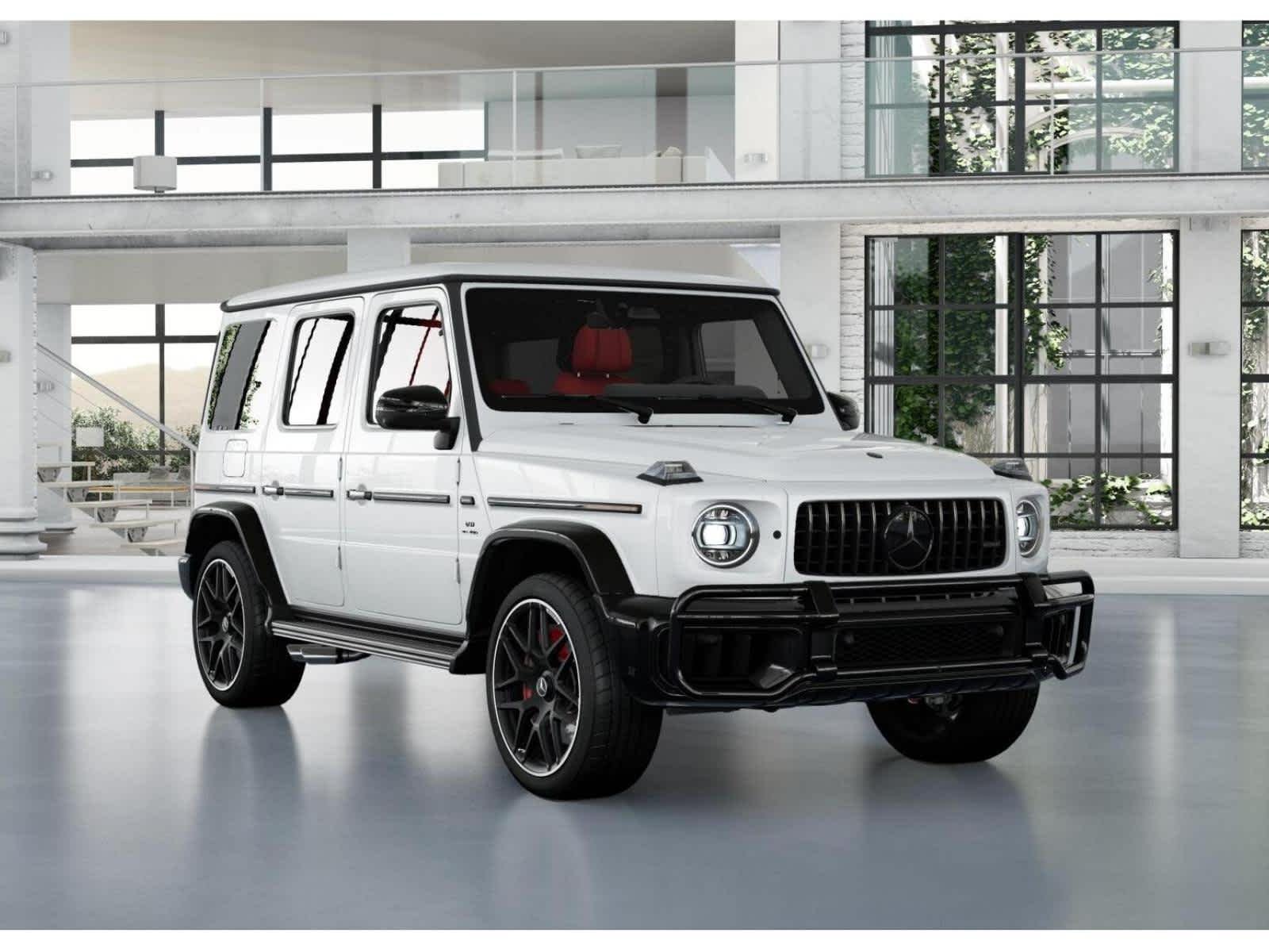 New 2026 MANUFAKTUR Moonlight White Metallic Mercedes-Benz AMG® G 63 SUV image 50
