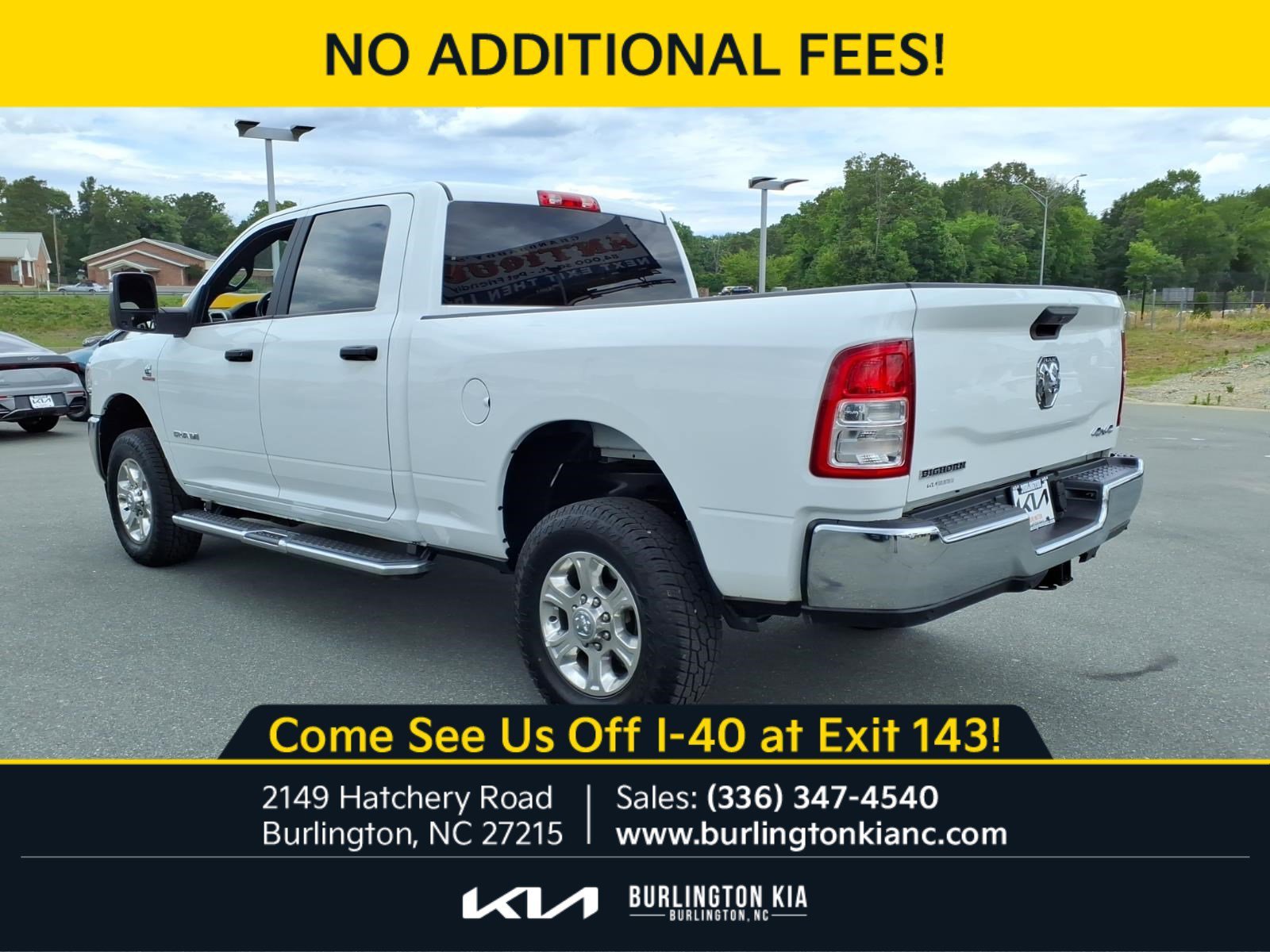 Used 2024 Bright White Clearcoat Ram Big Horn image 23
