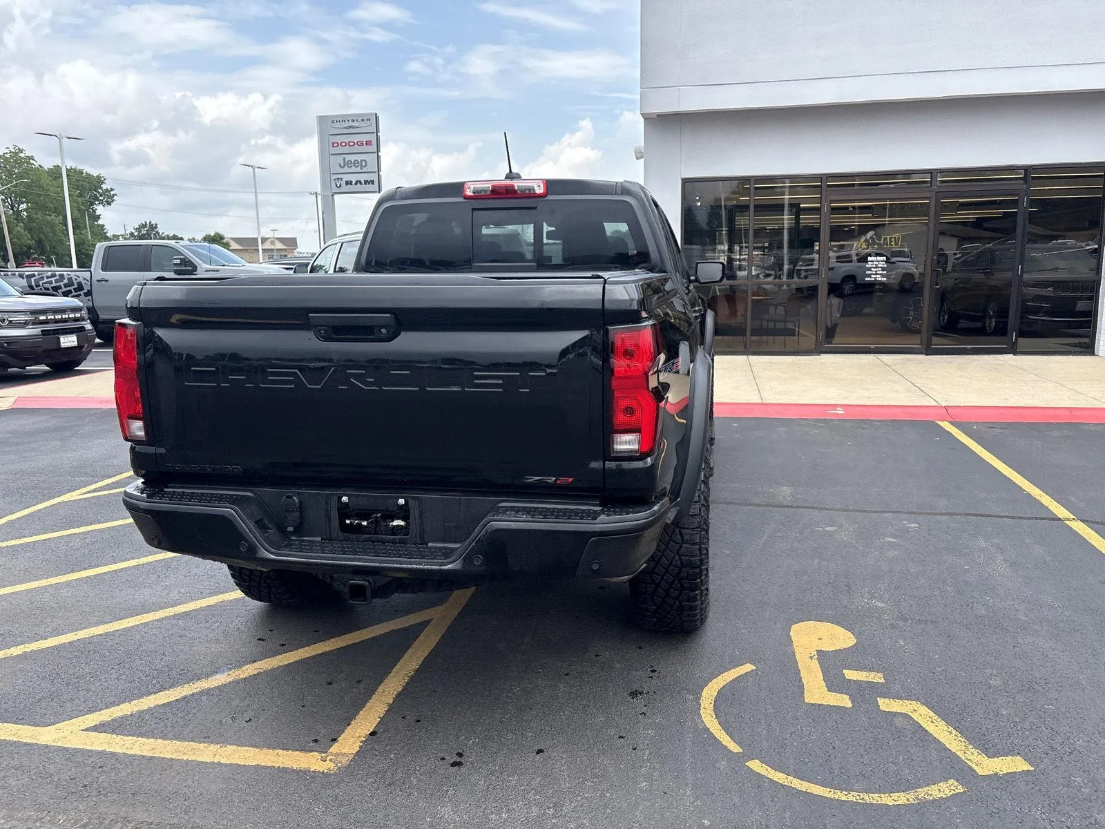 Used 2023 Black Chevrolet 4WD ZR2 image 7