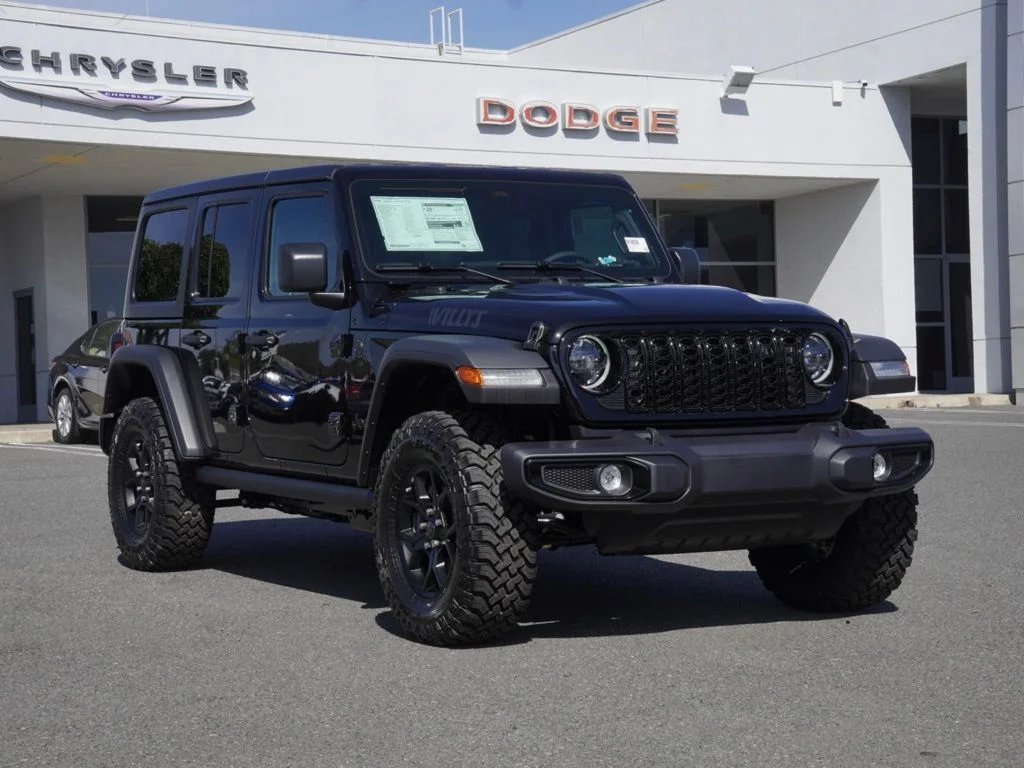 New 2026 Black Clear-Coat Exterior Paint Jeep Willys image 1