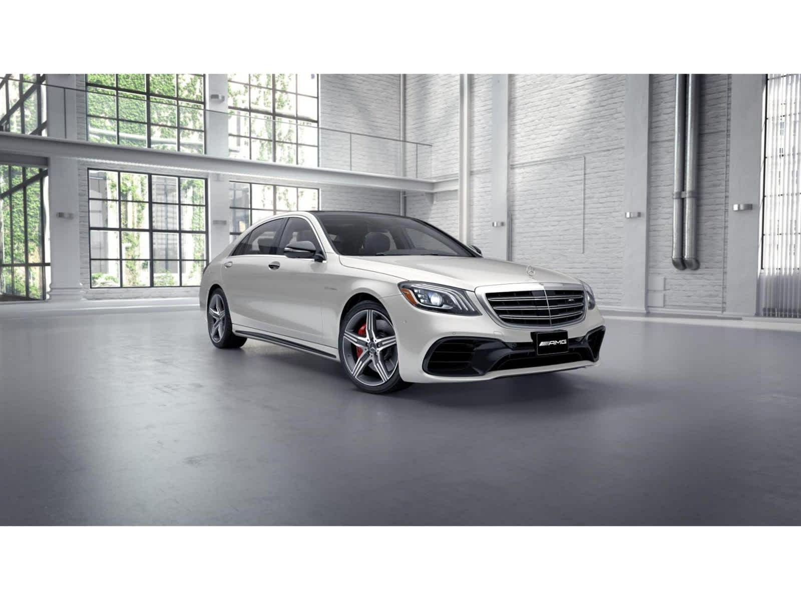 Used 2019 designo Diamond White Mercedes-Benz AMG® S 63 image 11