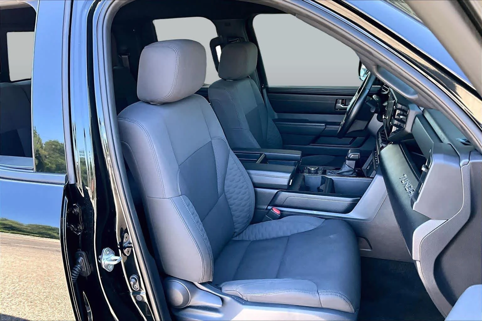 Used 2025 Midnight Black Metallic Toyota SR5 image 8