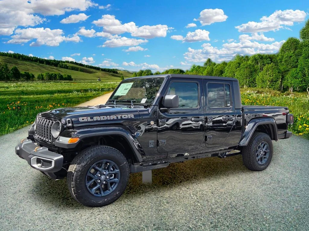 New 2026 Black Clear-Coat Exterior Paint Jeep 85th Anniversary Edition image 2