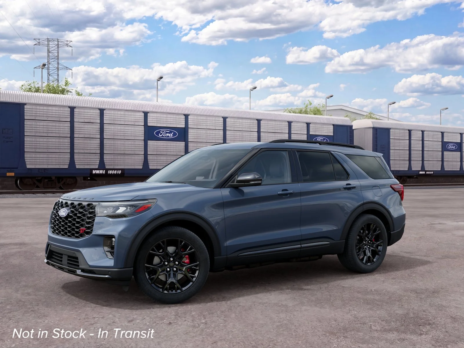 New 2027 Vapor Blue Metallic Ford ST image 1
