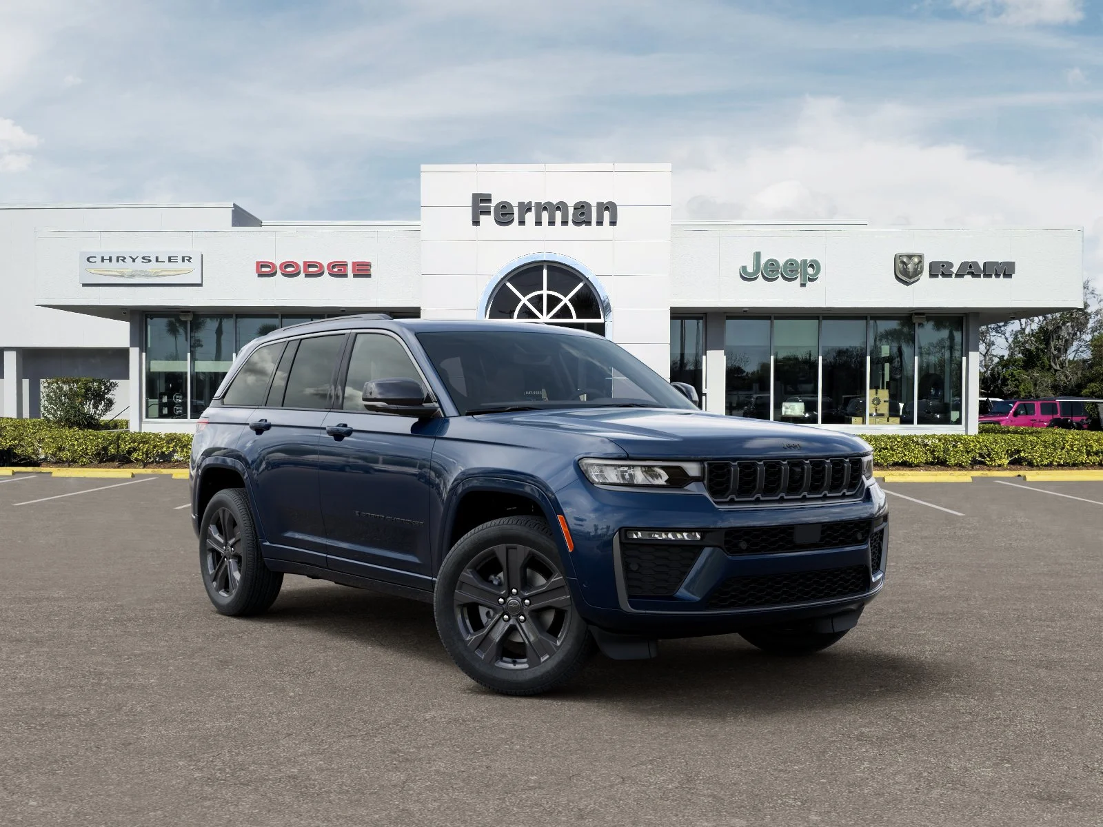 New 2027 Fathom Blue Pearl-Coat Paint Jeep Limited Reserve image 1