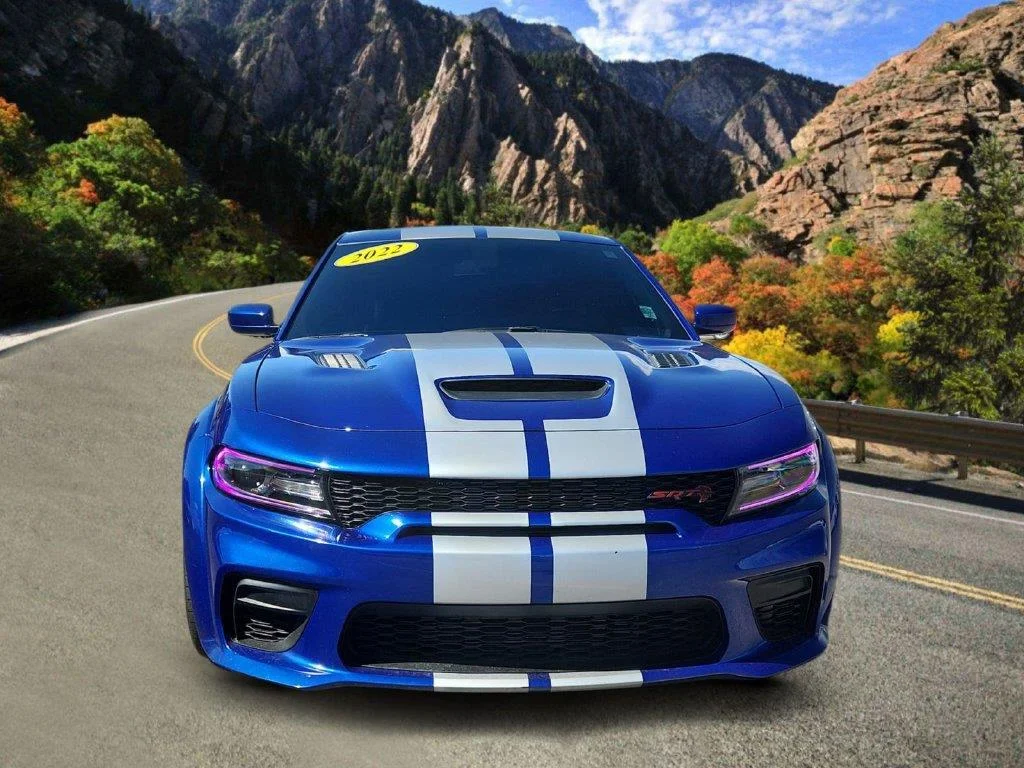 Used 2022 Indigo Blue Dodge SRT Hellcat Redeye Widebody Jailbreak image 6
