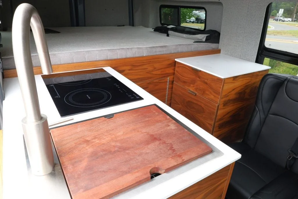 Used 2025 Blue Grey Mercedes-Benz 2500 Rossmonster Camper AWD w/ HIgh-Octane Diesel image 28