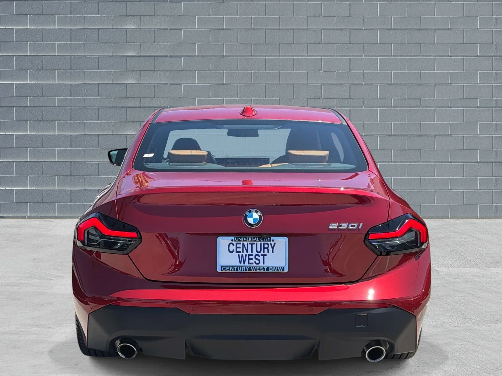 Used 2025 Vegas Red Metallic BMW 230i Coupe image 4