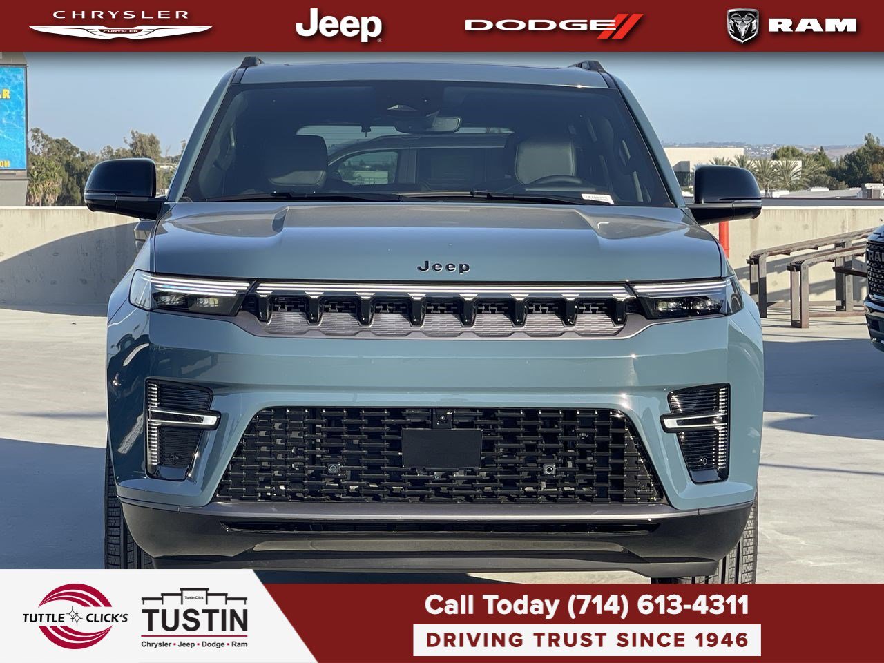 New 2026 Steel Blue Exterior Paint Jeep Limited Reserve image 2