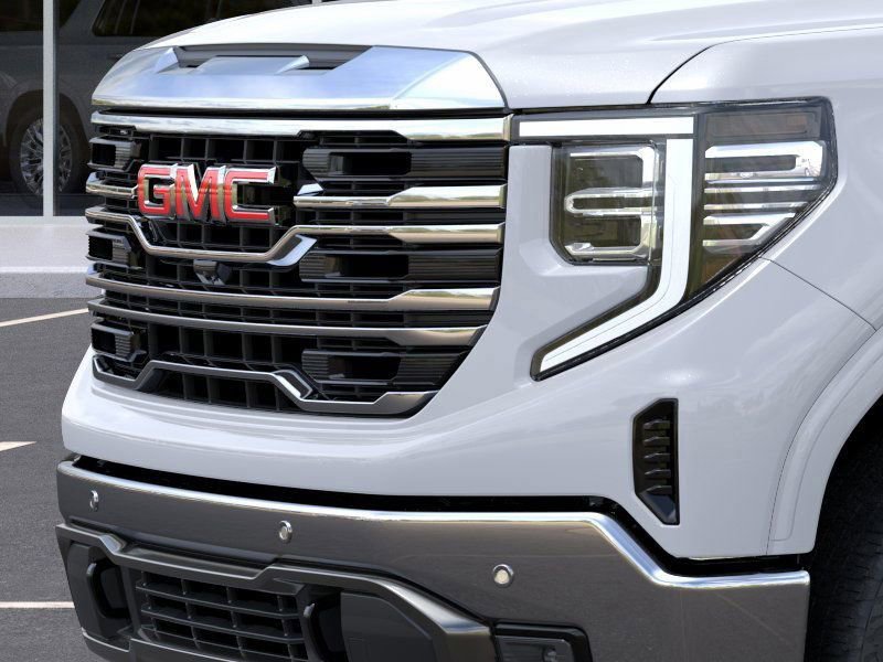 New 2026 Glacier White Tricoat GMC SLT image 13
