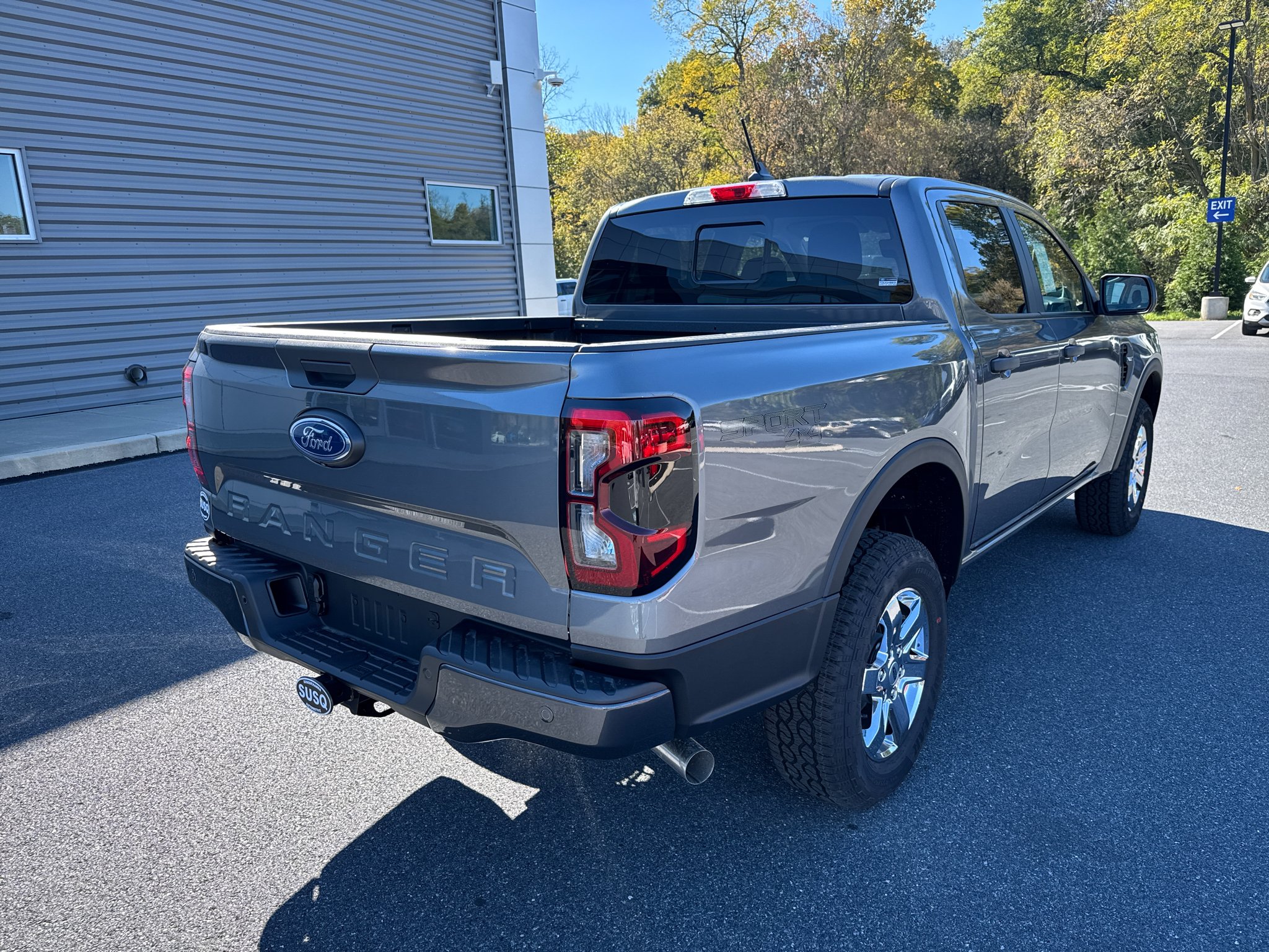 New 2026 Carbonized Gray Metallic Ford XLT image 16