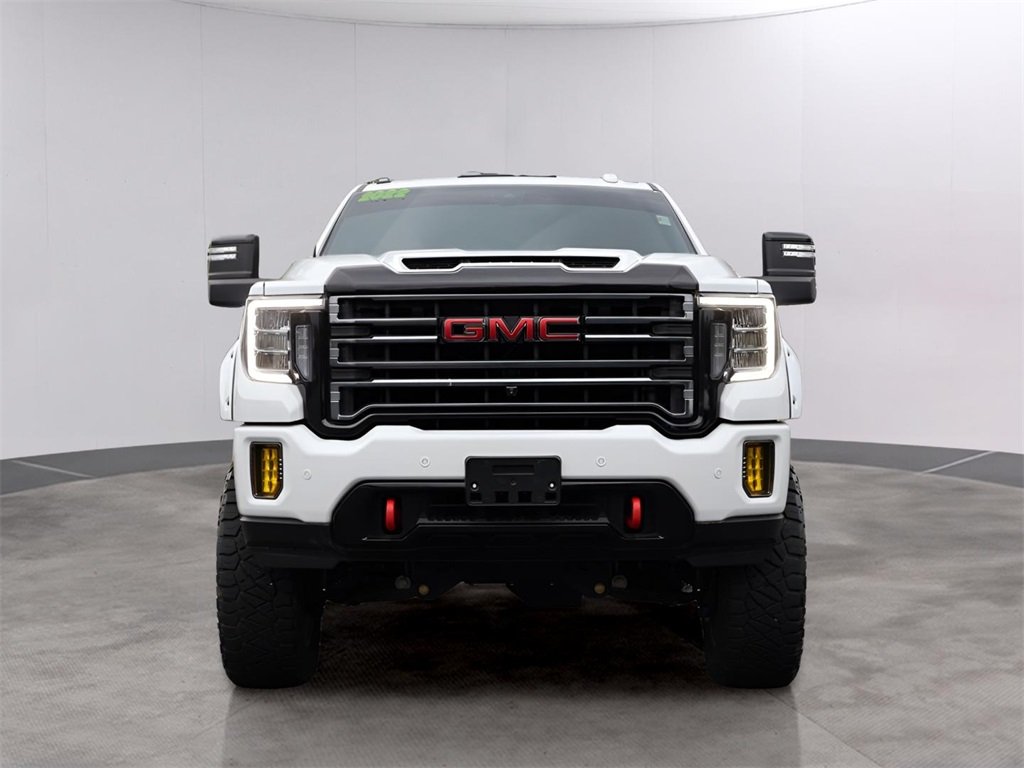 Used 2022 GMC Sierra 2500HD AT4 with VIN 1GT49PE75NF163396 for sale in Kansas City