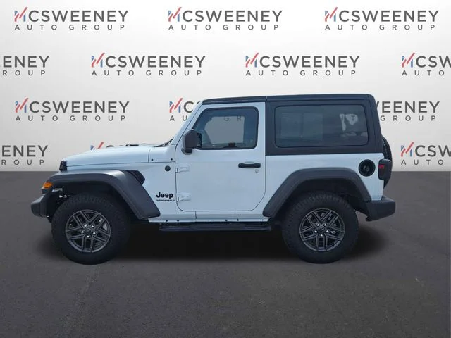 Used 2025 White Jeep Sport S image 2