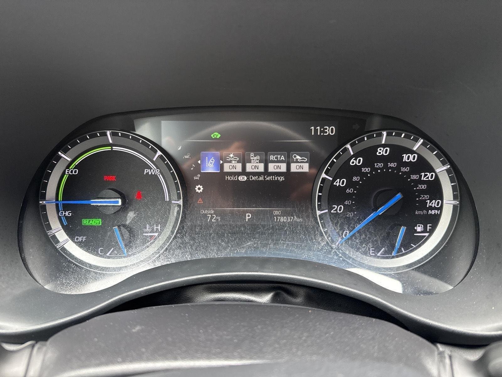Used 2020 Midnight Black Metallic Toyota XLE image 2