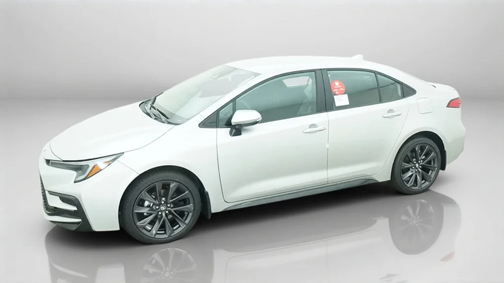 New 2027 Classic Silver Metallic Toyota SE image 3