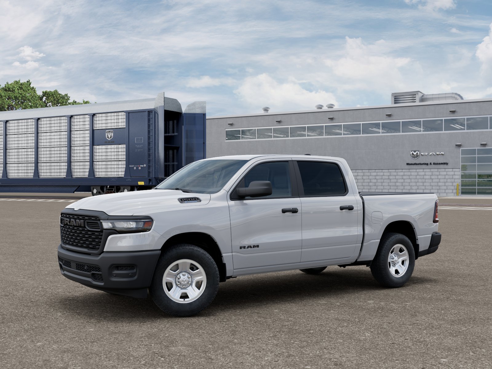 New 2026 Bright White Clearcoat RAM Tradesman image 1