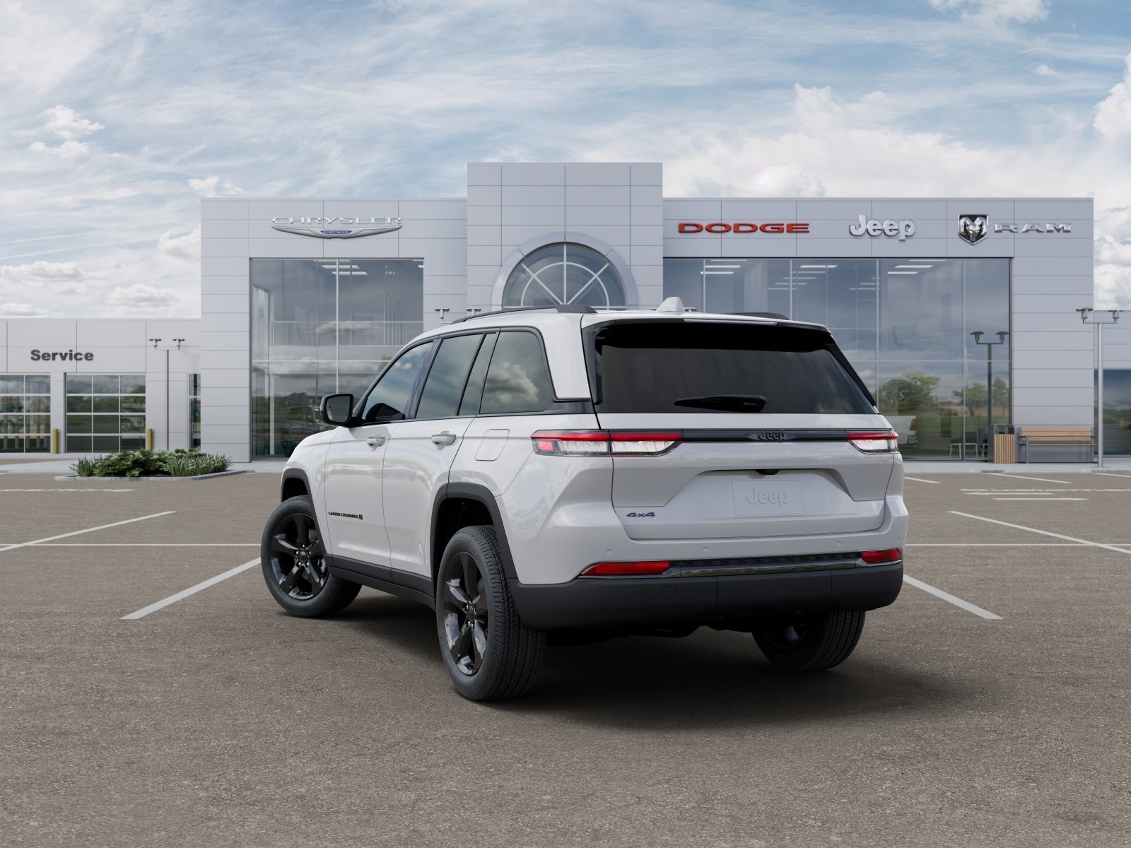 New 2025 Bright White Clear-Coat Exterior Paint Jeep Altitude image 29