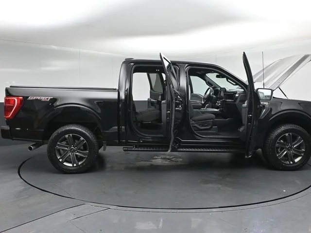 Certified Used 2023 Agate Black Metallic Ford XLT image 60