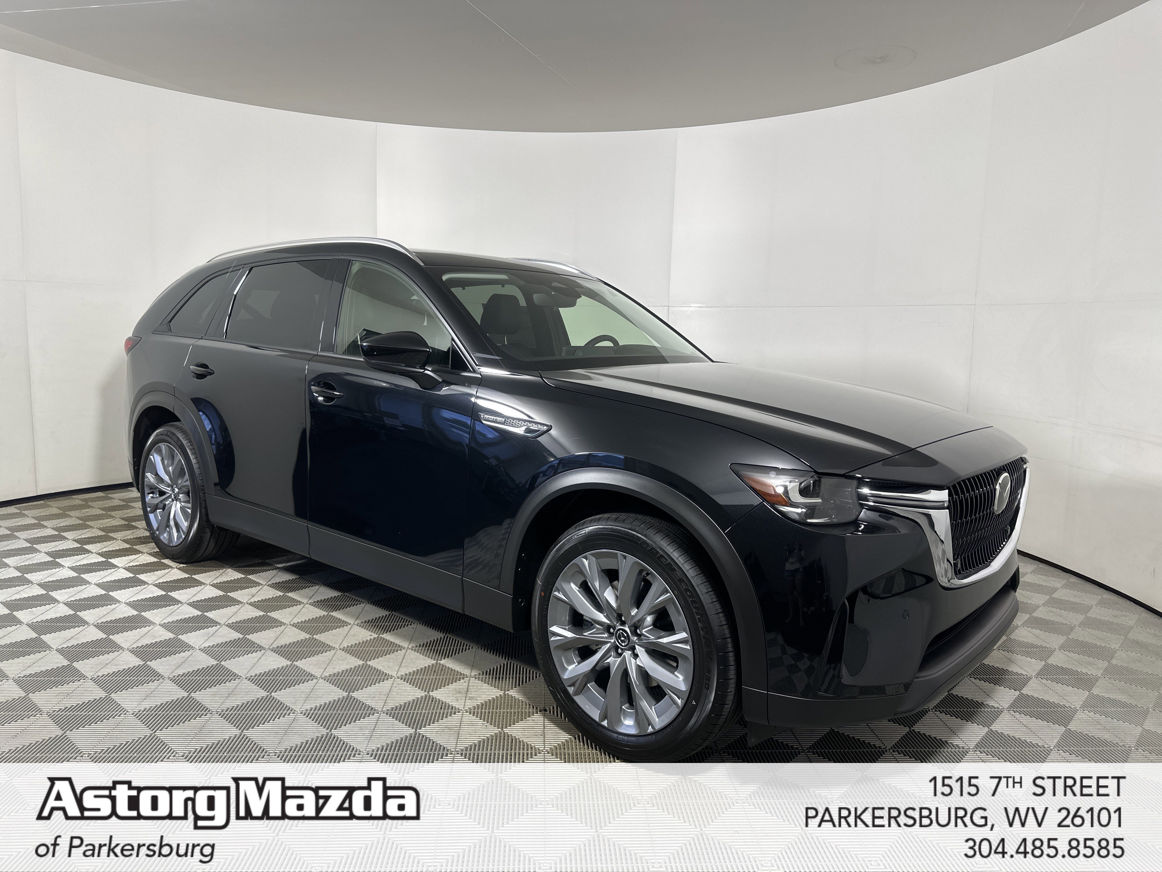 New 2026 Jet Black Mica Mazda 3.3 Turbo Preferred AWD image 1