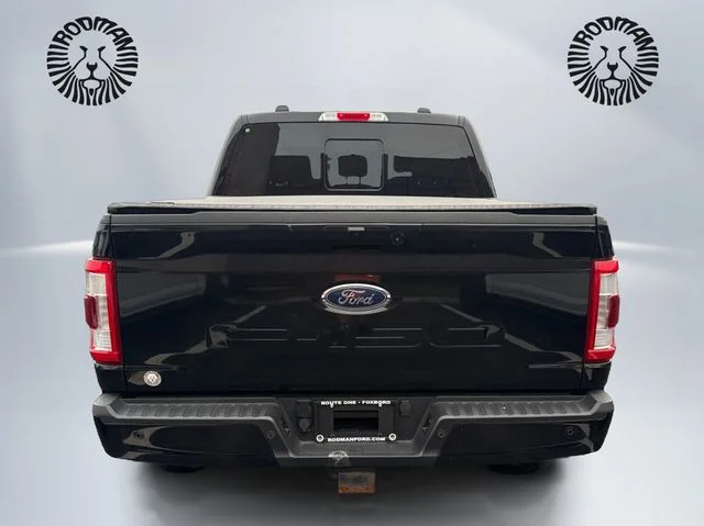 Certified Used 2021 Agate Black Metallic Ford Lariat image 7