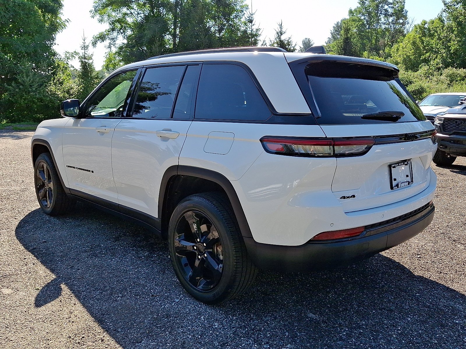 Used 2023 Bright White Clearcoat Jeep Altitude image 4