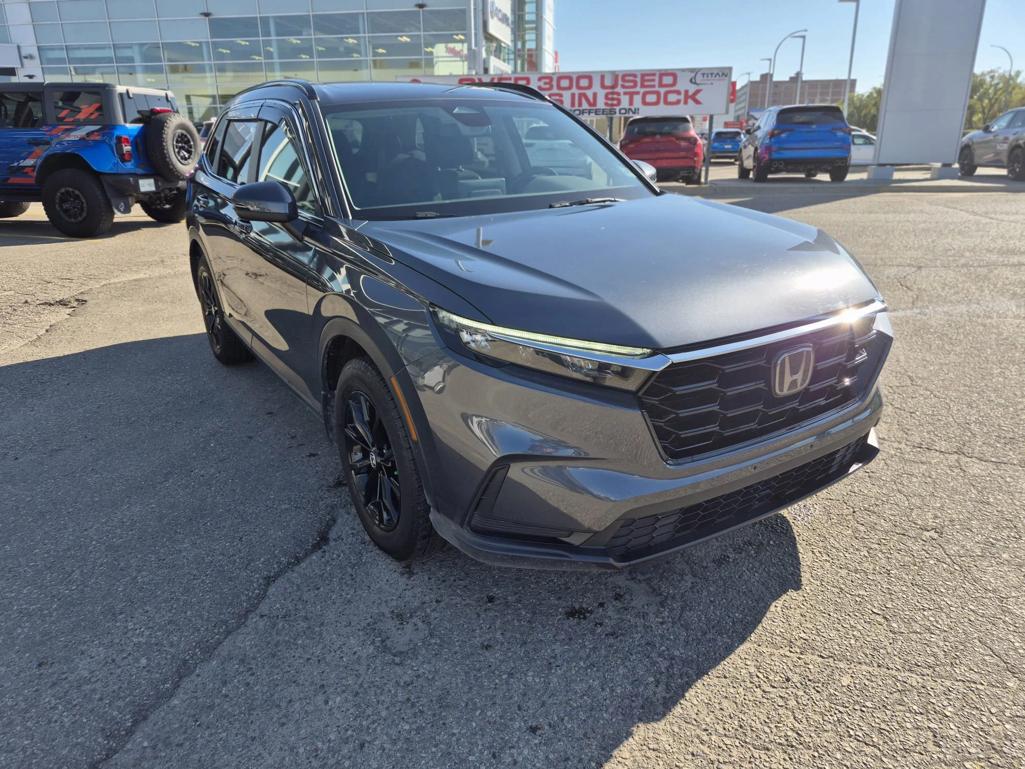Certified Used 2024 Meteoroid Grey Metallic Honda Sport AWD*Htd Seats | Sunroof | Htd Wheel | Adaptive Cruise | Remote Start | CarPlay | Park Assist image 5