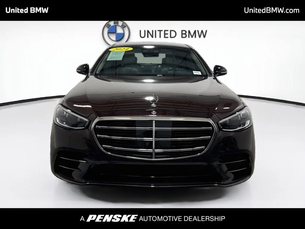 Used 2024 Rubellite Red Metallic Mercedes-Benz S 580 image 2