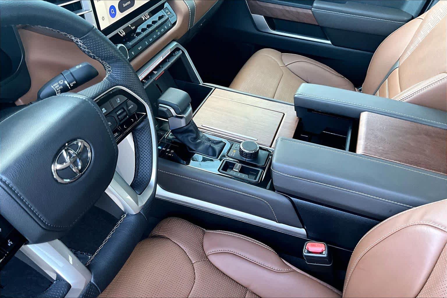 Used 2025 Midnight Black Metallic Toyota 1794 Edition Hybrid image 16