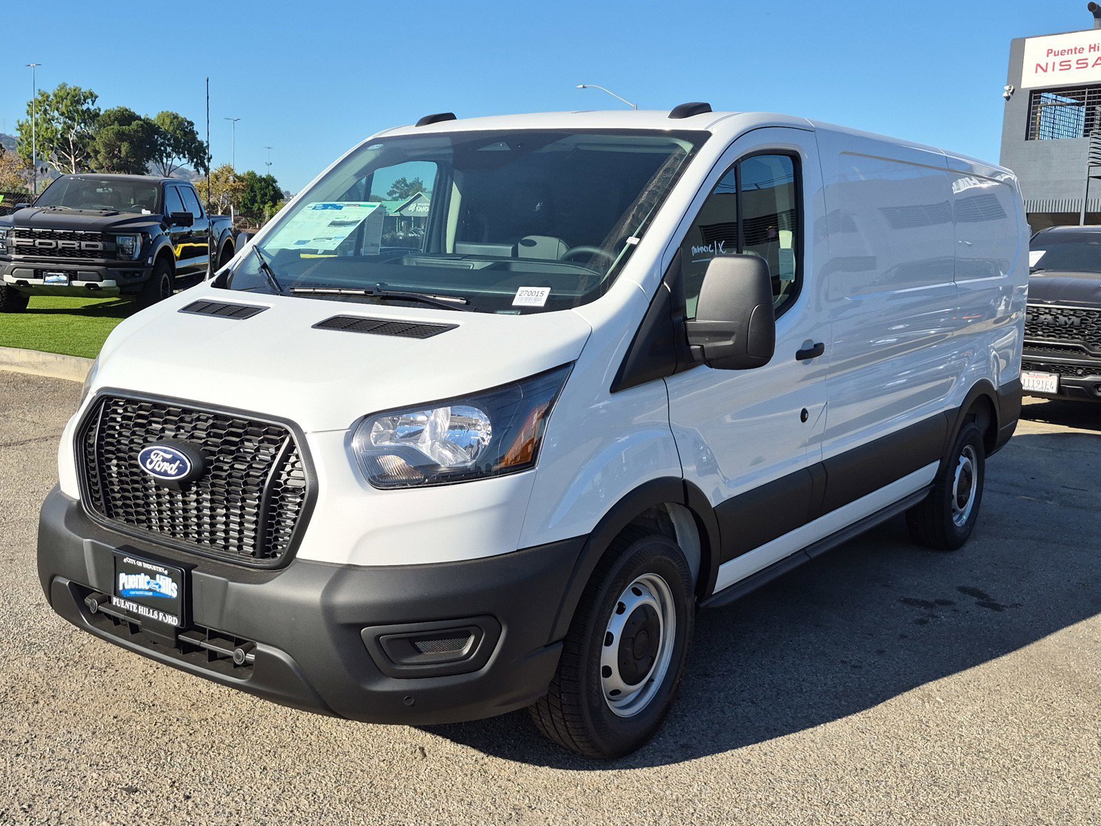 New 2027 Oxford White Ford Cargo Van image 3