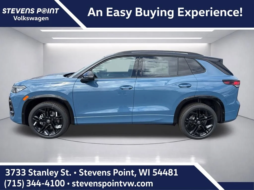New 2026 Monterey Blue with Deep Black Roof Volkswagen 2.0T SE R-Line Black image 2