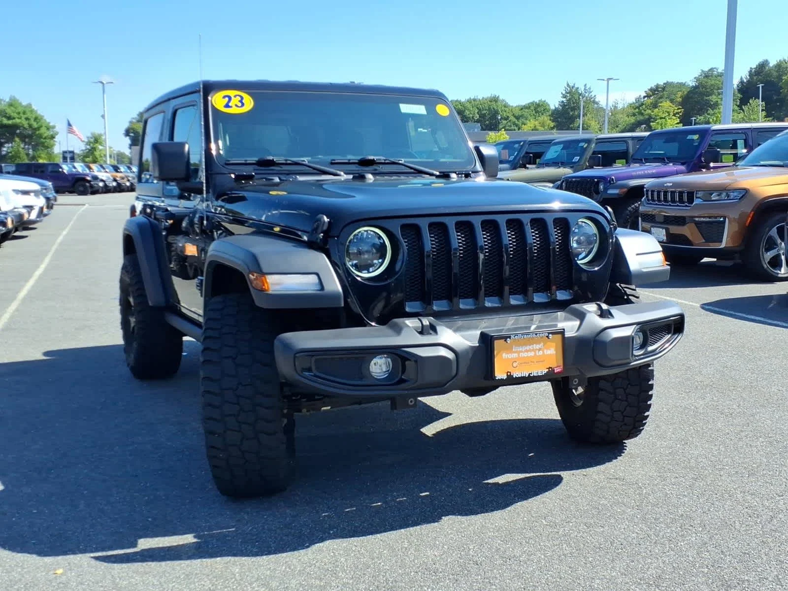 Certified Used 2023 Black Clearcoat Jeep Willys image 4