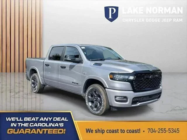 New 2026 Billet Silver Metallic Clear-Coat Exterior Paint RAM BIG HORN image 1