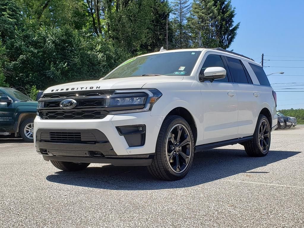 Used 2023 White Metallic Ford Limited 4x4 Heated/Cooled Seats Appearance Pkg 3.5 image 7