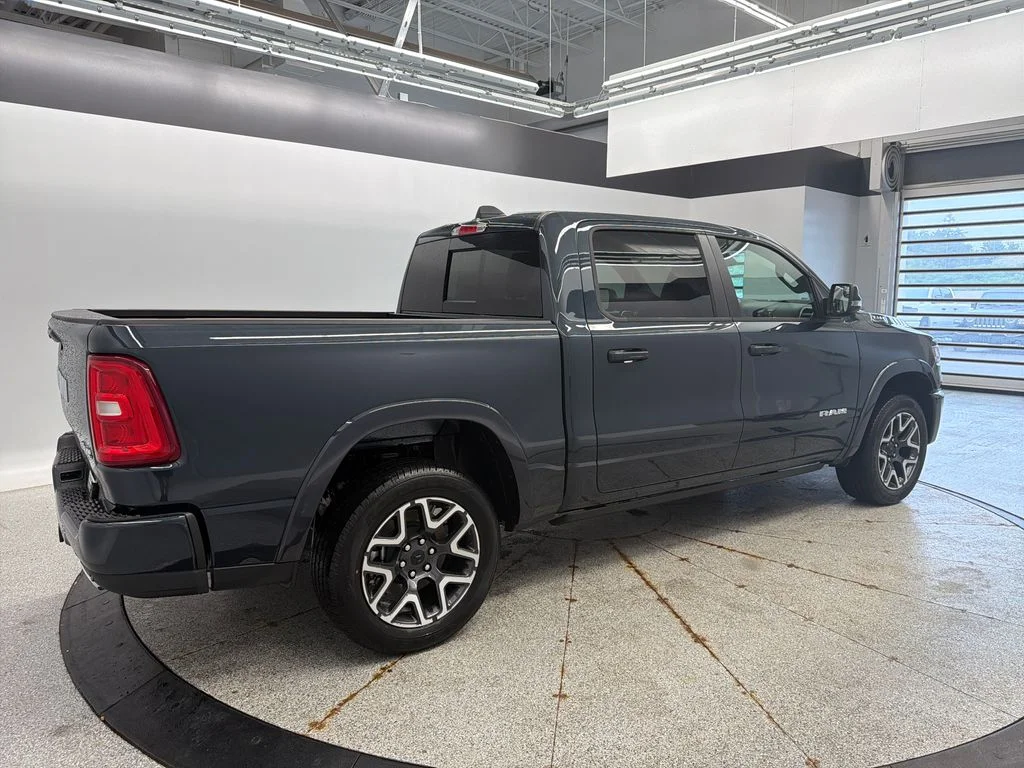 New 2026 Forged Blue Metallic Exterior Paint Ram Laramie image 8