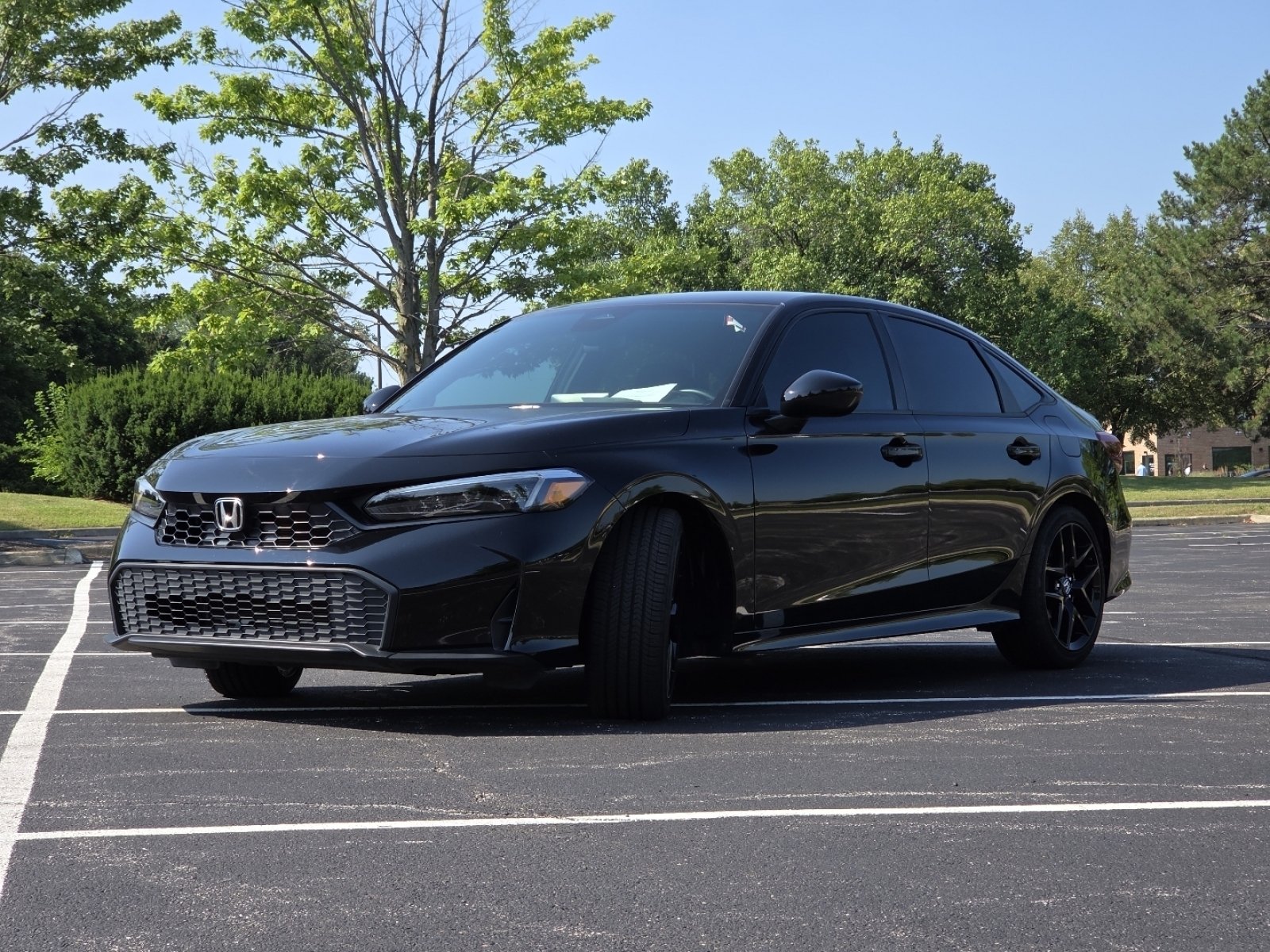 Certified Used 2025 Crystal Black Pearl Honda Sport image 17